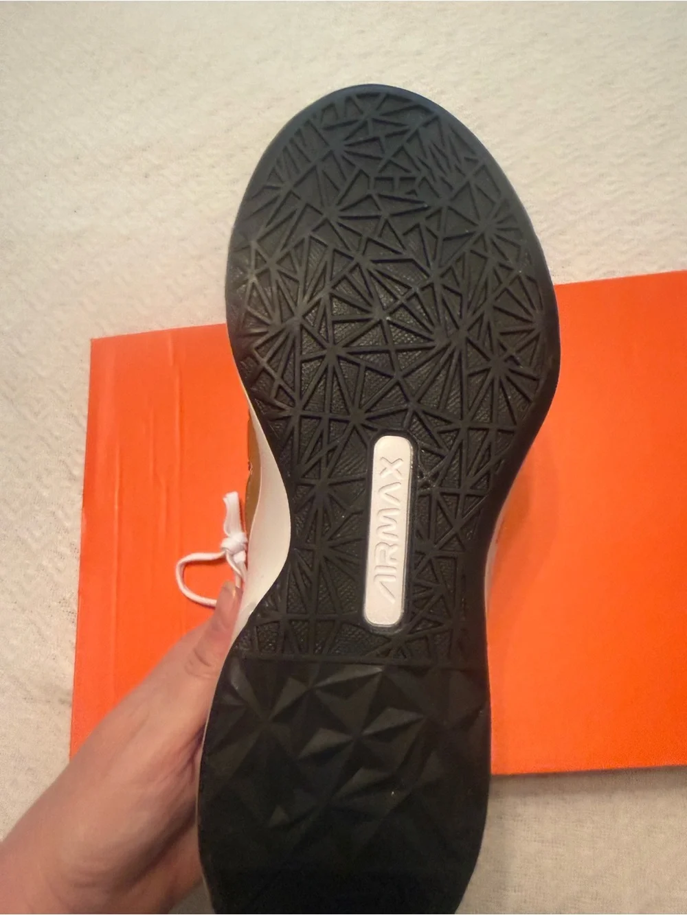 Nike White/Black Athletic Shoe Box Label - Air Max Bella TR 5 NEW size 10 - Picture 5 of 6